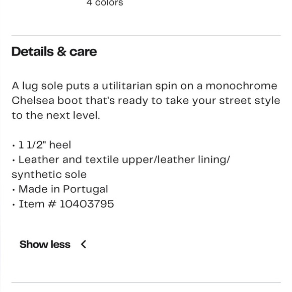 NWT All Saints Harlee Lug Sole Chelsea Boot Size 8.5 US 38.5 EUR Black Women’s - Picture 3 of 11